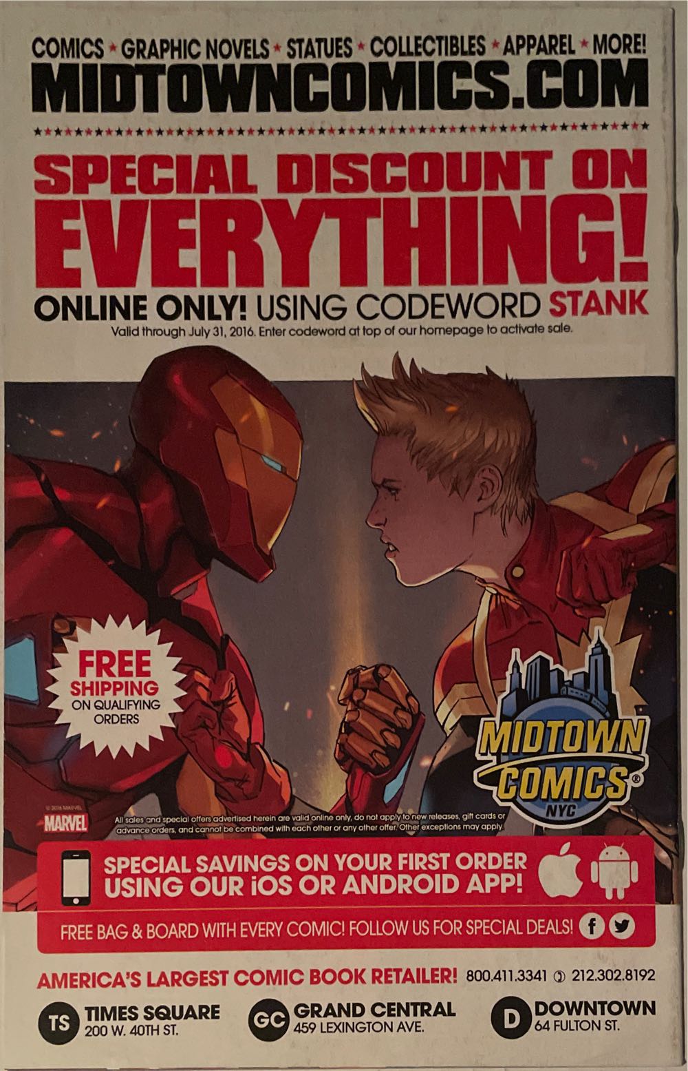 Captain Marvel (Vol 9 | 2016) - Marvel (7 - Sep 2016) comic book collectible [Barcode 75960608348000711] - Main Image 2