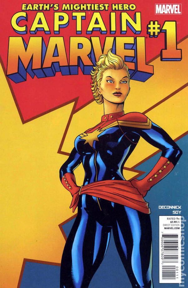Captain Marvel (1) comic book collectible - Main Image 1