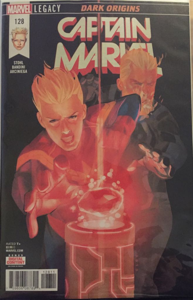 Captain Marvel - Marvel Worldwide Inc. (128 - Mar 2018) comic book collectible [Barcode 75960608789112811] - Main Image 1