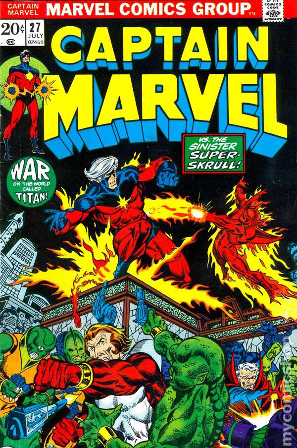 Captain Marvel 27 - Marvel Comics* (27 - Jul 1973) comic book collectible - Main Image 2
