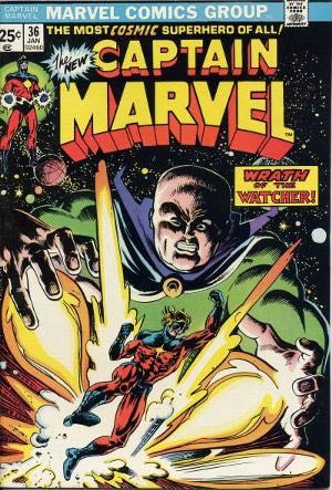 Captain Marvel Vol 1 - Marvel Comics (36 - Jan 1975) comic book collectible - Main Image 1