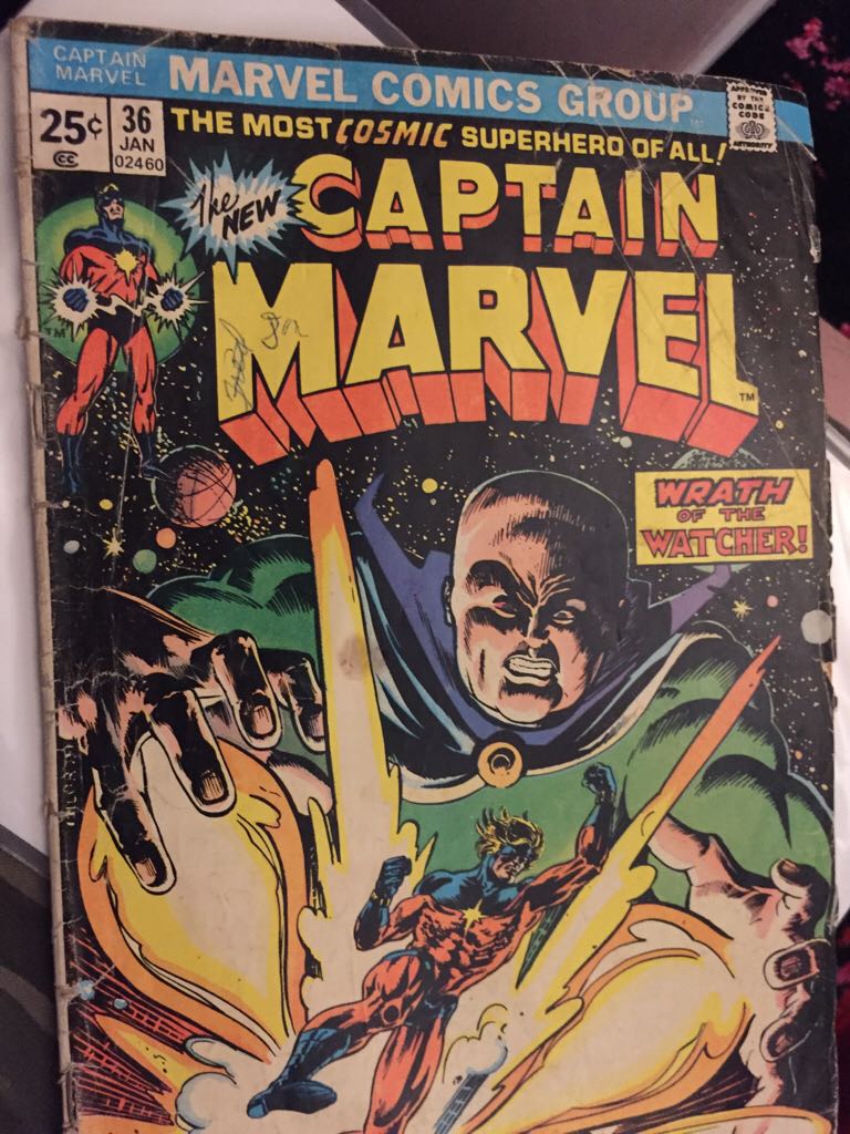 Captain Marvel Vol 1 - Marvel Comics (36 - Jan 1975) comic book collectible - Main Image 2