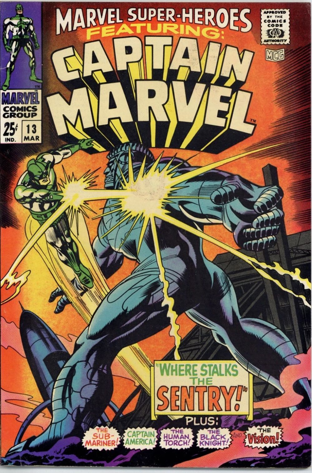 Captain Marvel - Marvel Comics Group (0.75) comic book collectible - Main Image 3