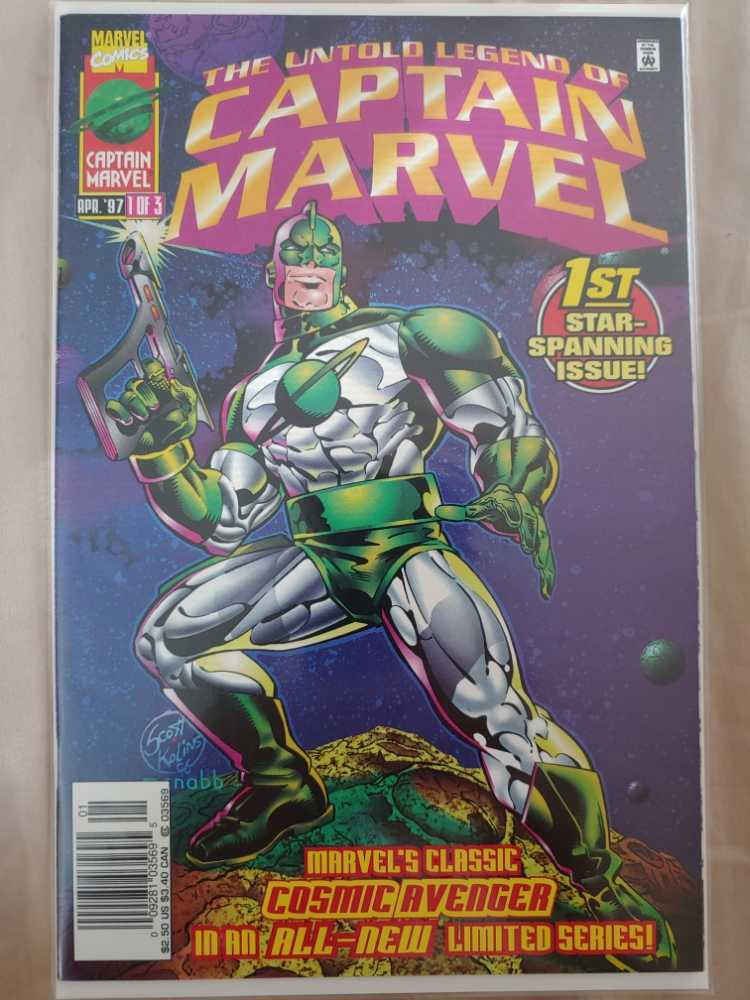 Untold Legend Of Captain Marvel, The - Marvel Comics (1 - Apr 1997) comic book collectible [Barcode 009281035695] - Main Image 2