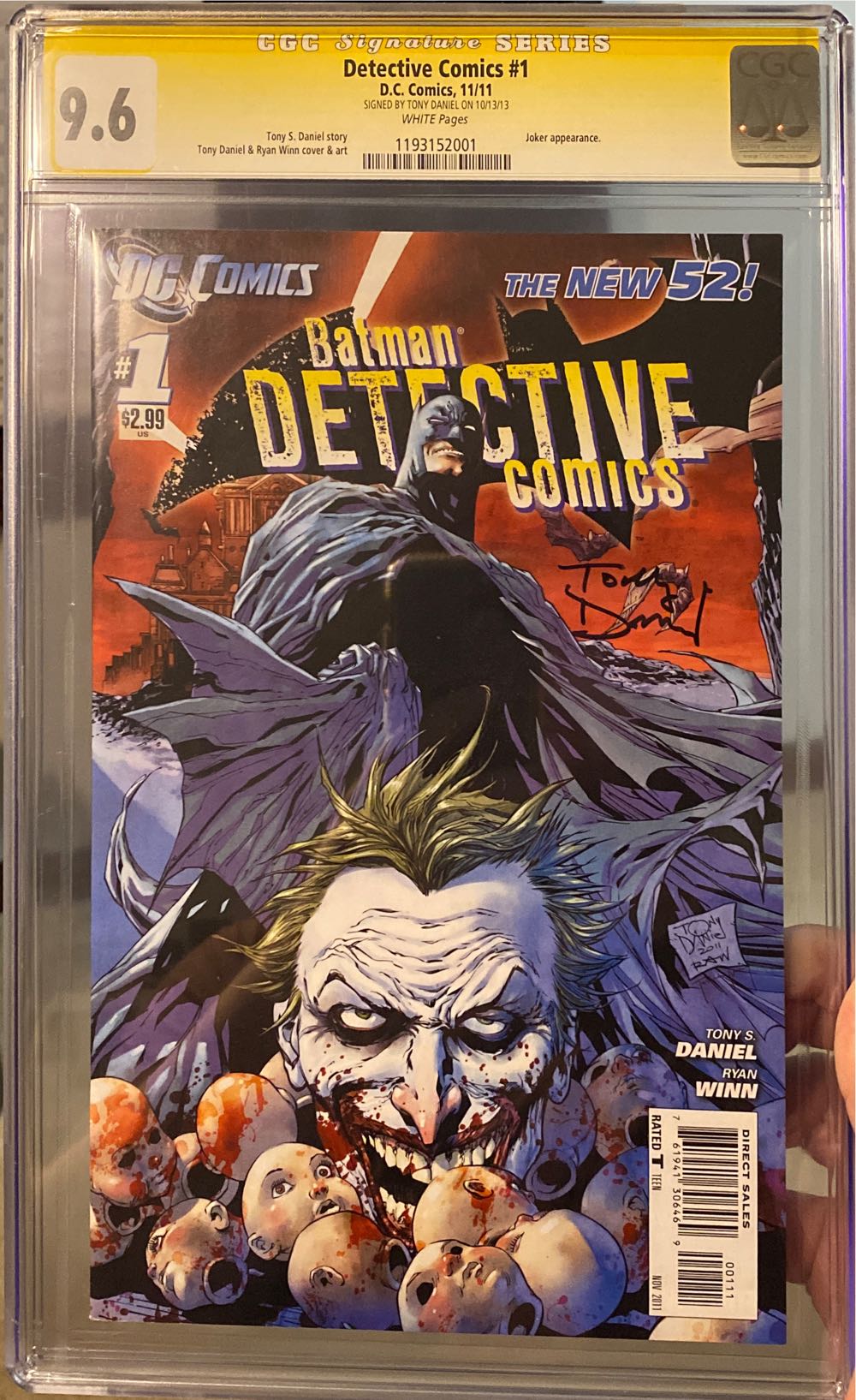 Detective Comics (Vol. 2) - DC Comics (1 - 11/2011) comic book collectible [Barcode 76194130646900111] - Main Image 3