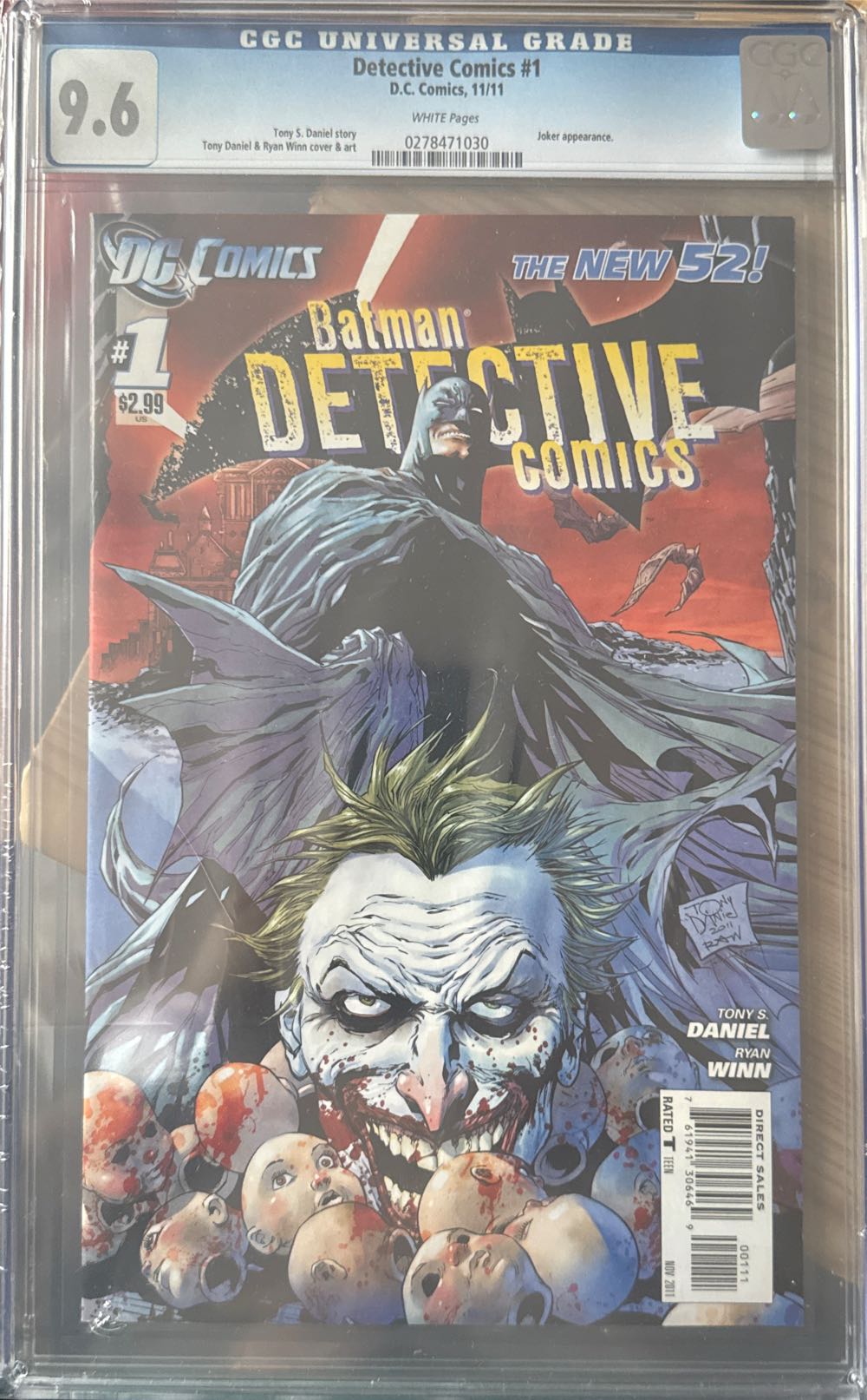 Detective Comics (Vol. 2) - DC Comics (1 - 11/2011) comic book collectible [Barcode 76194130646900111] - Main Image 4