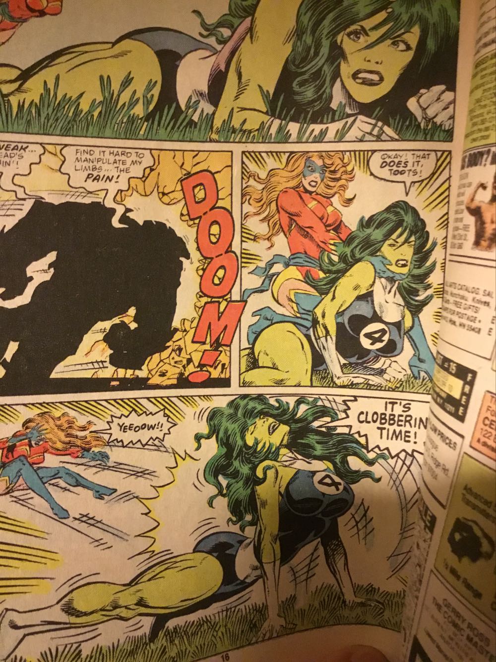 The Thing - Marvel (36 - 06/1986) comic book collectible [Barcode 071486029663] - Main Image 4