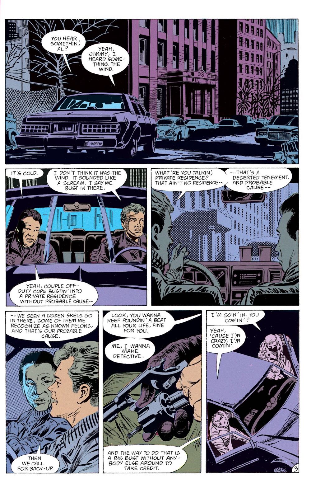 Batman Legends Of The Dark Knight - DC Comics (2 - Dec 1989) comic book collectible [Barcode 761941200071] - Main Image 3