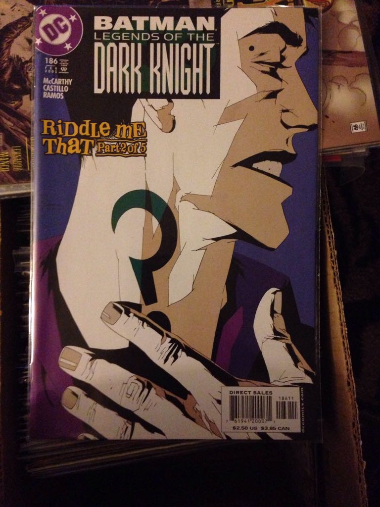 Batman: Legends Of The Dark Knight - DC Comics (186) comic book collectible [Barcode 070992310142] - Main Image 1