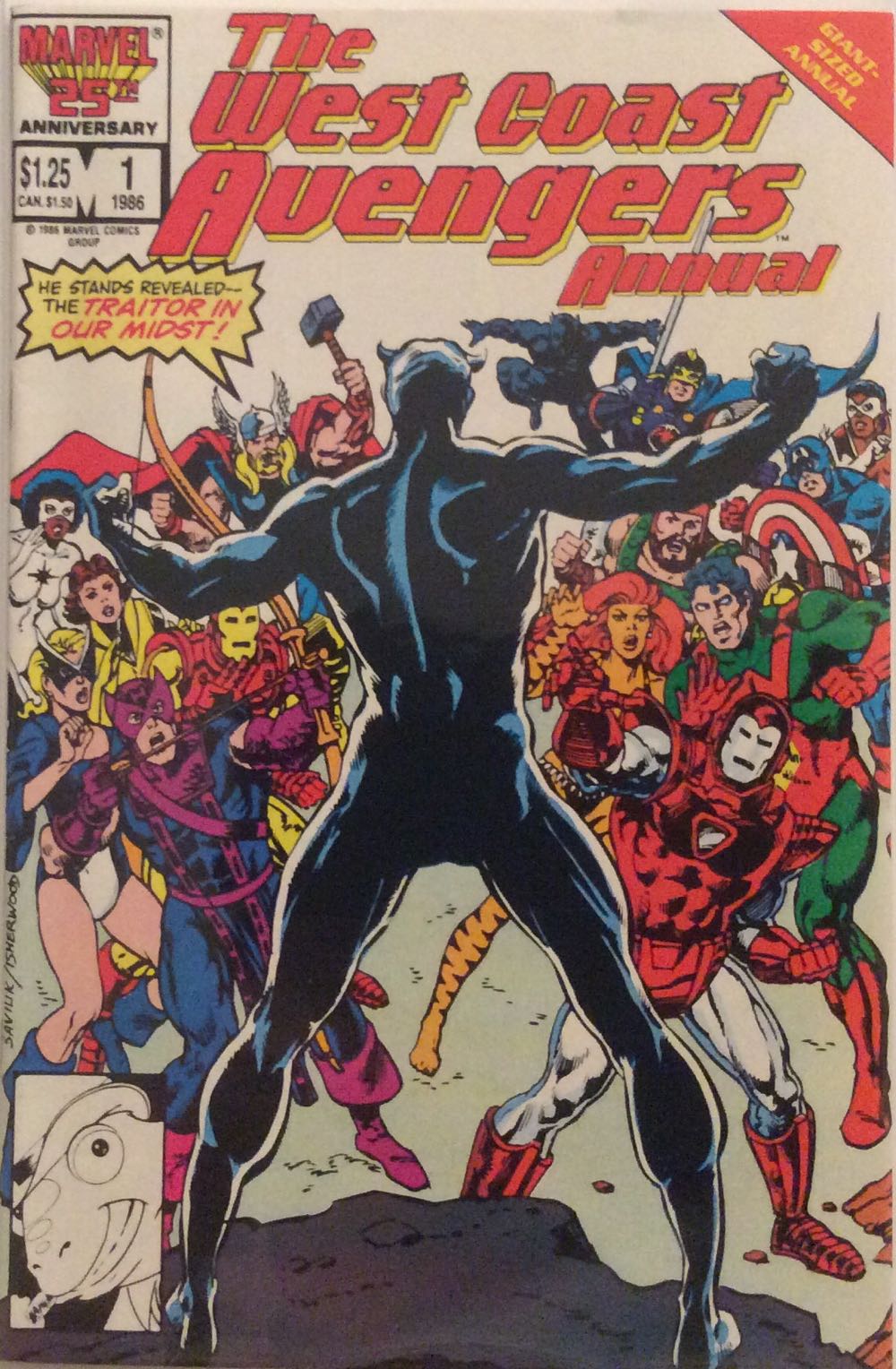 Avengers West Coast Annual - Marvel Comics (1 - Oct 1986) comic book collectible [Barcode 071486026501] - Main Image 2