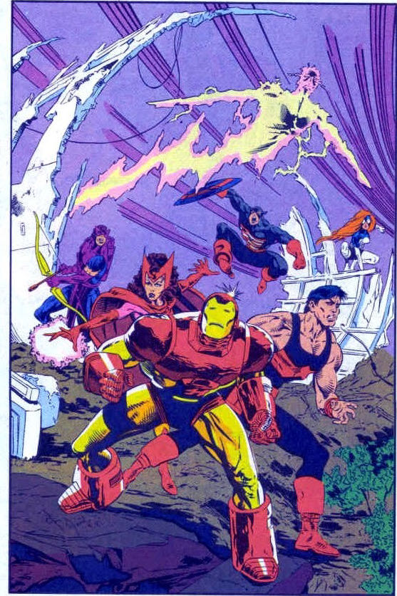 Avengers West Coast Annual - Marvel Comics (6 - 01/1991) comic book collectible [Barcode 071486026501] - Main Image 2