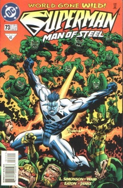 Superman: The Man Of Steel (1991) - DC Comics (73 - Nov 1997) comic book collectible [Barcode 761941200507] - Main Image 1
