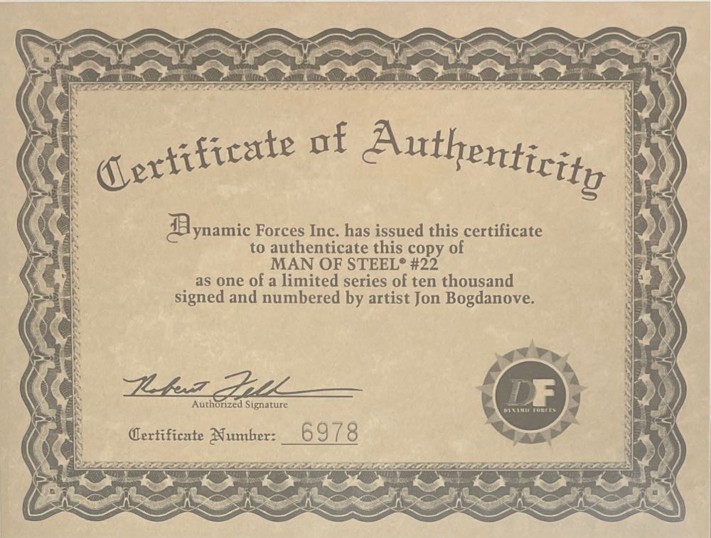 Superman: The Man Of Steel - DC Comics (22 - Jun 1993) comic book collectible [Barcode 761941200507] - Main Image 2