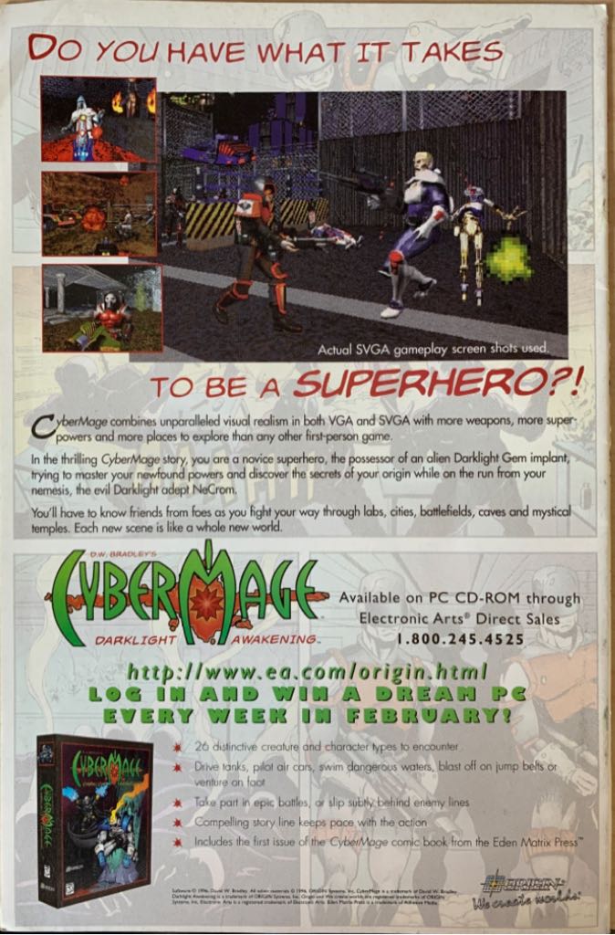 Superman: The Man Of Steel - DC (55 - Apr 1996) comic book collectible [Barcode 070989308015] - Main Image 2