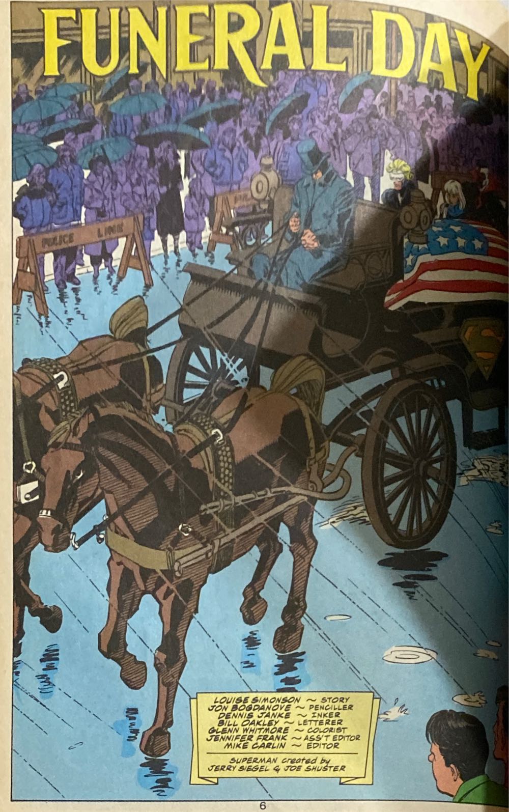 •Superman: The Man Of Steel - DC Comics (20 - Feb 1993) comic book collectible [Barcode 070992308019] - Main Image 4