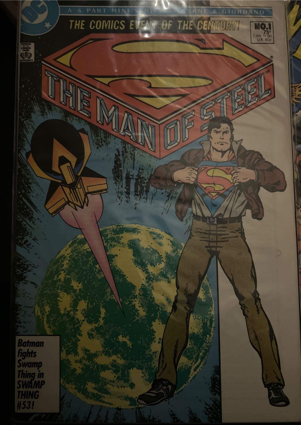 Superman: The Man Of Steel - DC Comics (1 - Oct 1986) comic book collectible [Barcode 761941200507] - Main Image 2