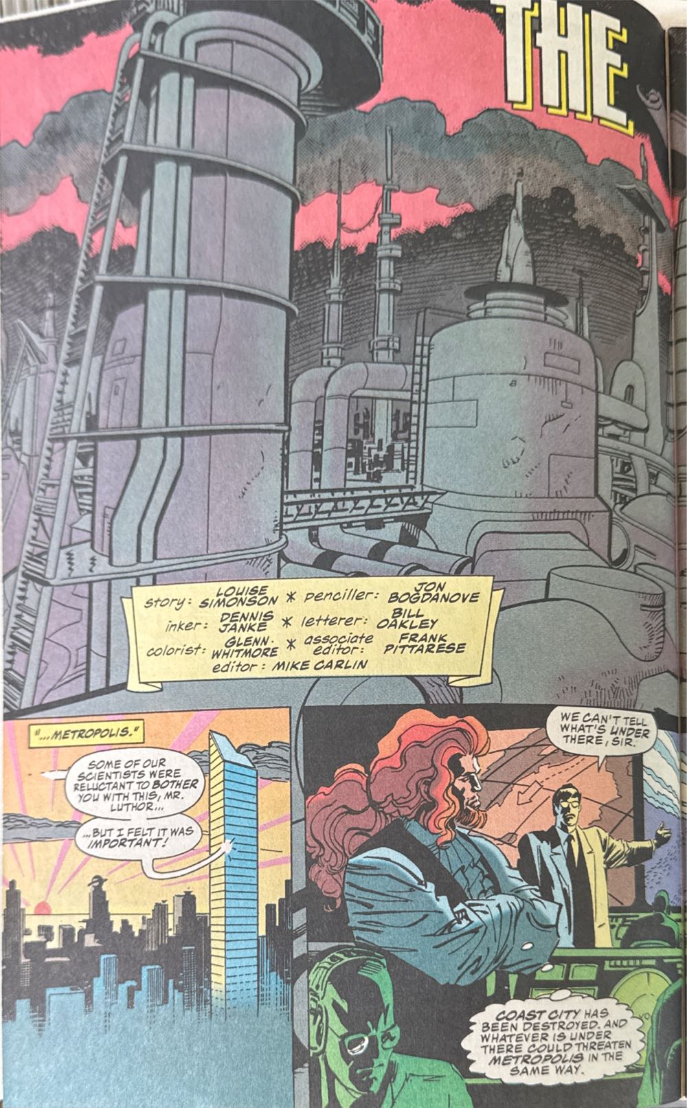 Superman: The Man of Steel - DC Comics (25 - Sep 1993) comic book collectible [Barcode 761941200507] - Main Image 3