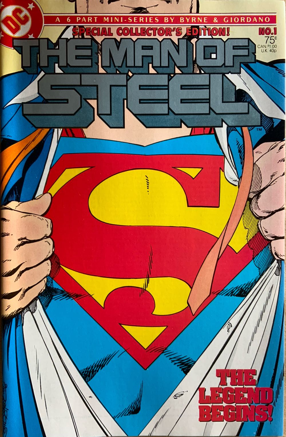 The Man of Steel (Vol. 1) - DC Comics (1 - Jul 1986) comic book collectible [Barcode 070989317734] - Main Image 2