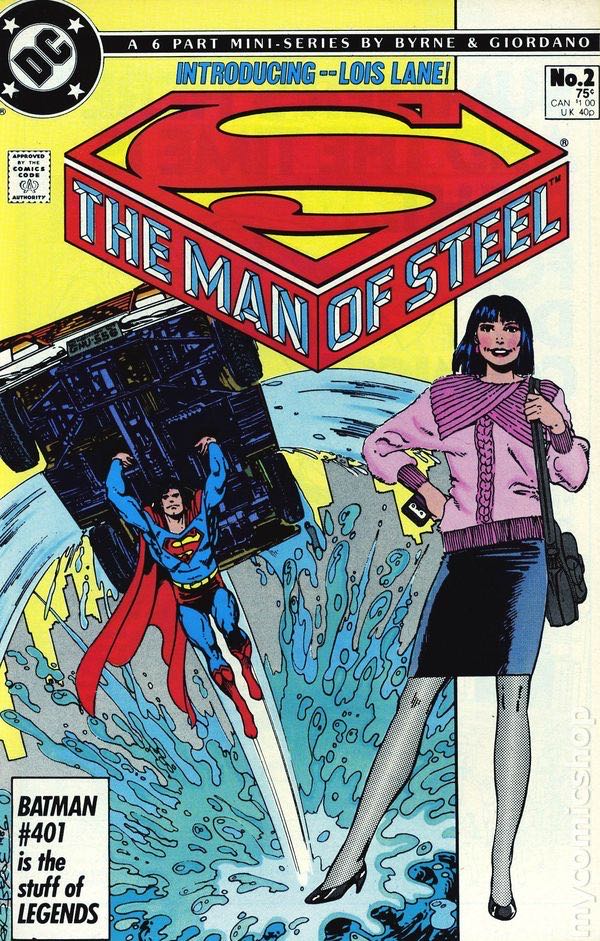 Man of Steel, The - DC Comics (2 - Nov 1986) comic book collectible [Barcode 070989317734] - Main Image 2