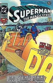 Superman: The Man Of Steel - DC Comics (30 - Feb 1994) comic book collectible [Barcode 070992308019] - Main Image 2