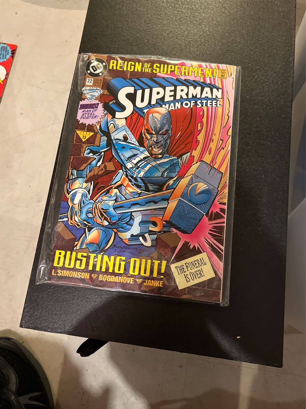 Superman: The Man Of Steel - DC Comics (22 - Jun 1993) comic book collectible [Barcode 070992308019] - Main Image 2