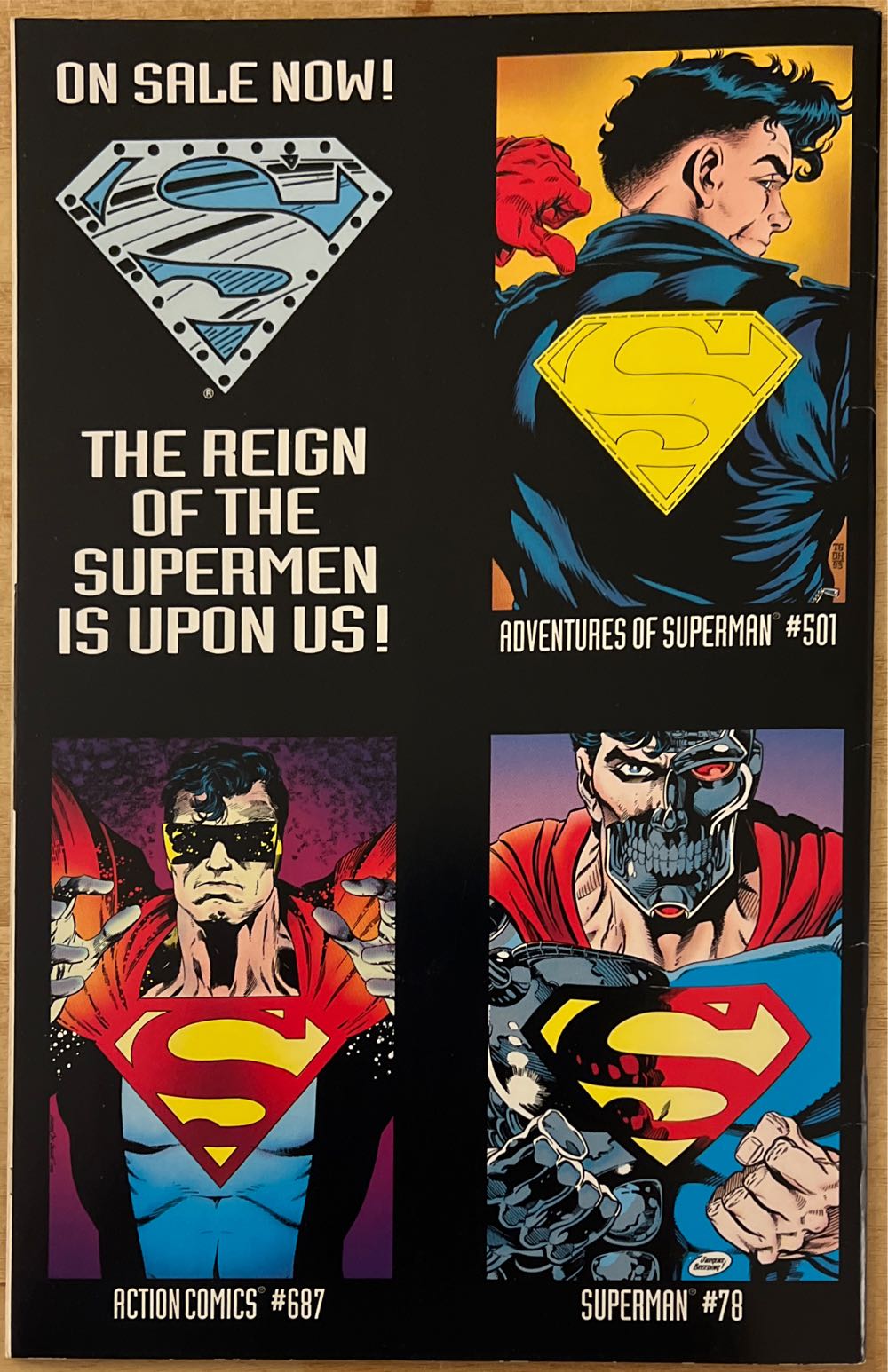 Superman: The Man of Steel - DC Comics (22 - Jun 1993) comic book collectible [Barcode 070992308019] - Main Image 2