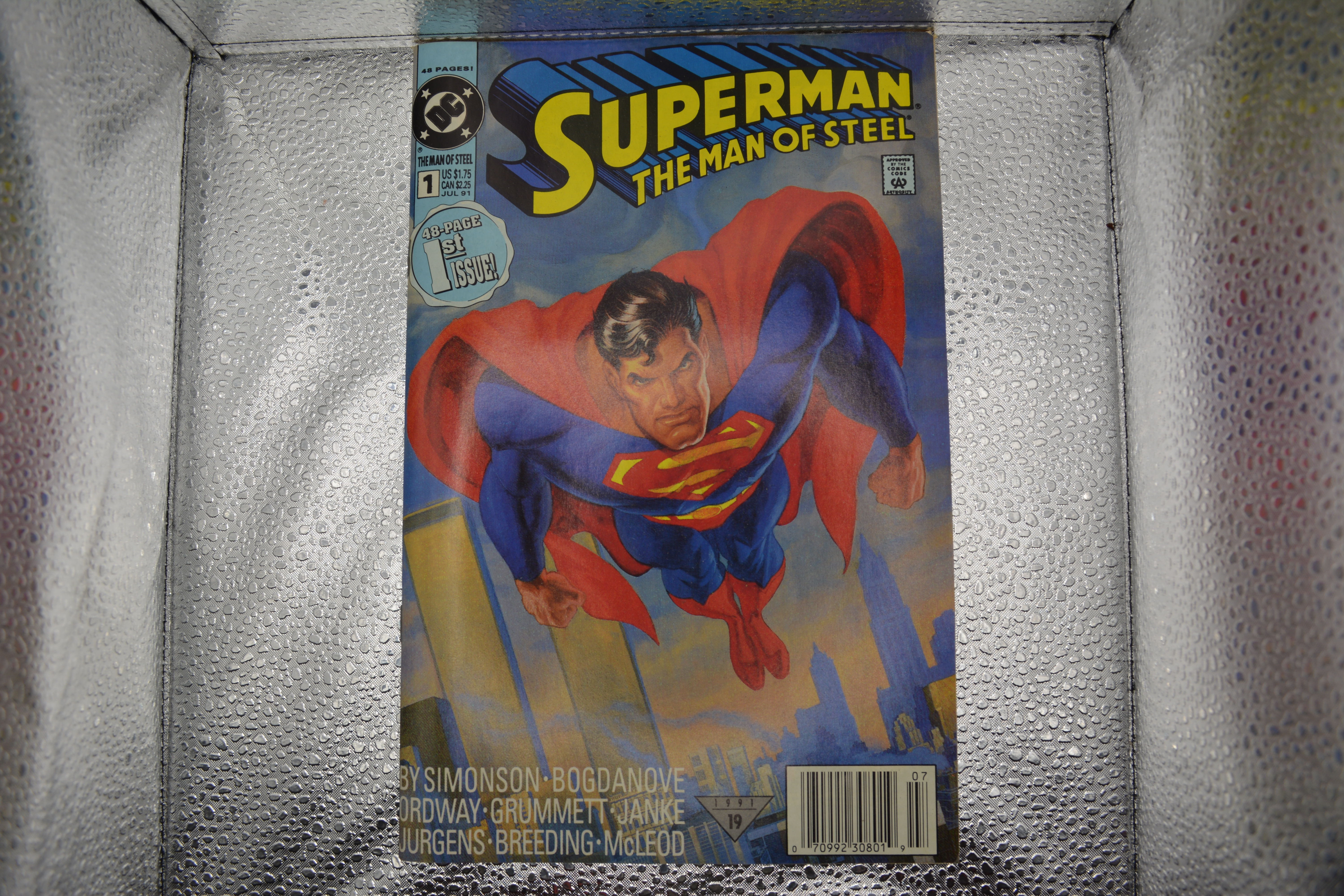 Superman: The Man Of Steel Vol. 2 - DC Comics Inc. (1 - 07/1991) comic book collectible [Barcode 07099230801907] - Main Image 2
