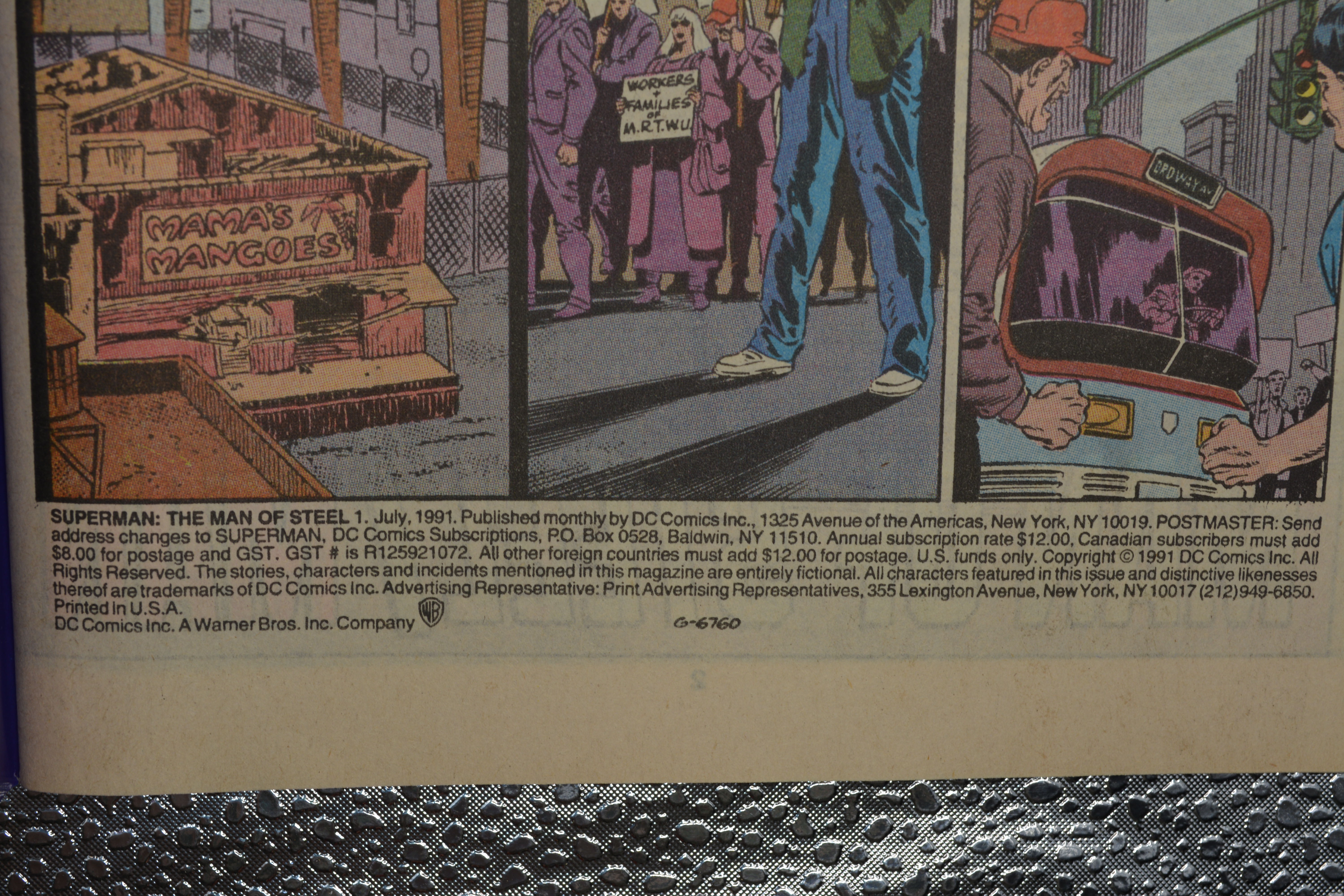 Superman: The Man Of Steel Vol. 2 - DC Comics Inc. (1 - 07/1991) comic book collectible [Barcode 07099230801907] - Main Image 3