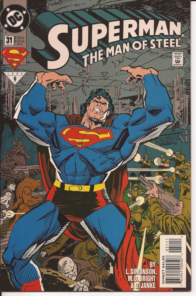 Superman: The Man Of Steel  (31) comic book collectible - Main Image 1