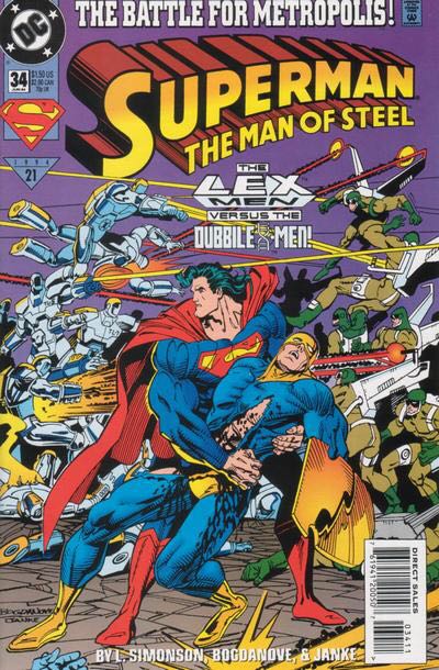 Superman: The Man Of Steel  (34) comic book collectible - Main Image 1