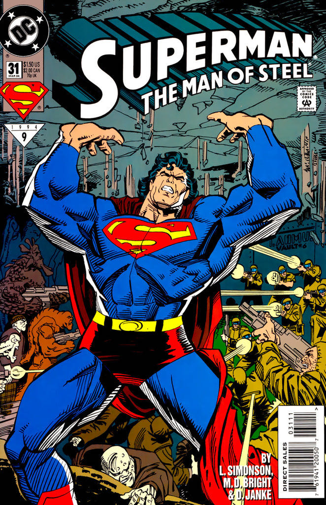 Superman: The Man Of Steel - DC Comics (26 - Oct 1993) comic book collectible - Main Image 2