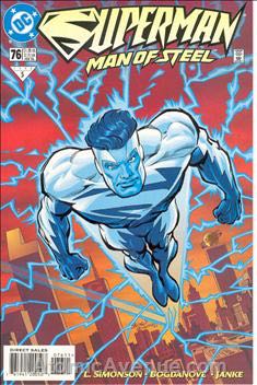 Superman: The Man Of Steel  (76) comic book collectible - Main Image 1
