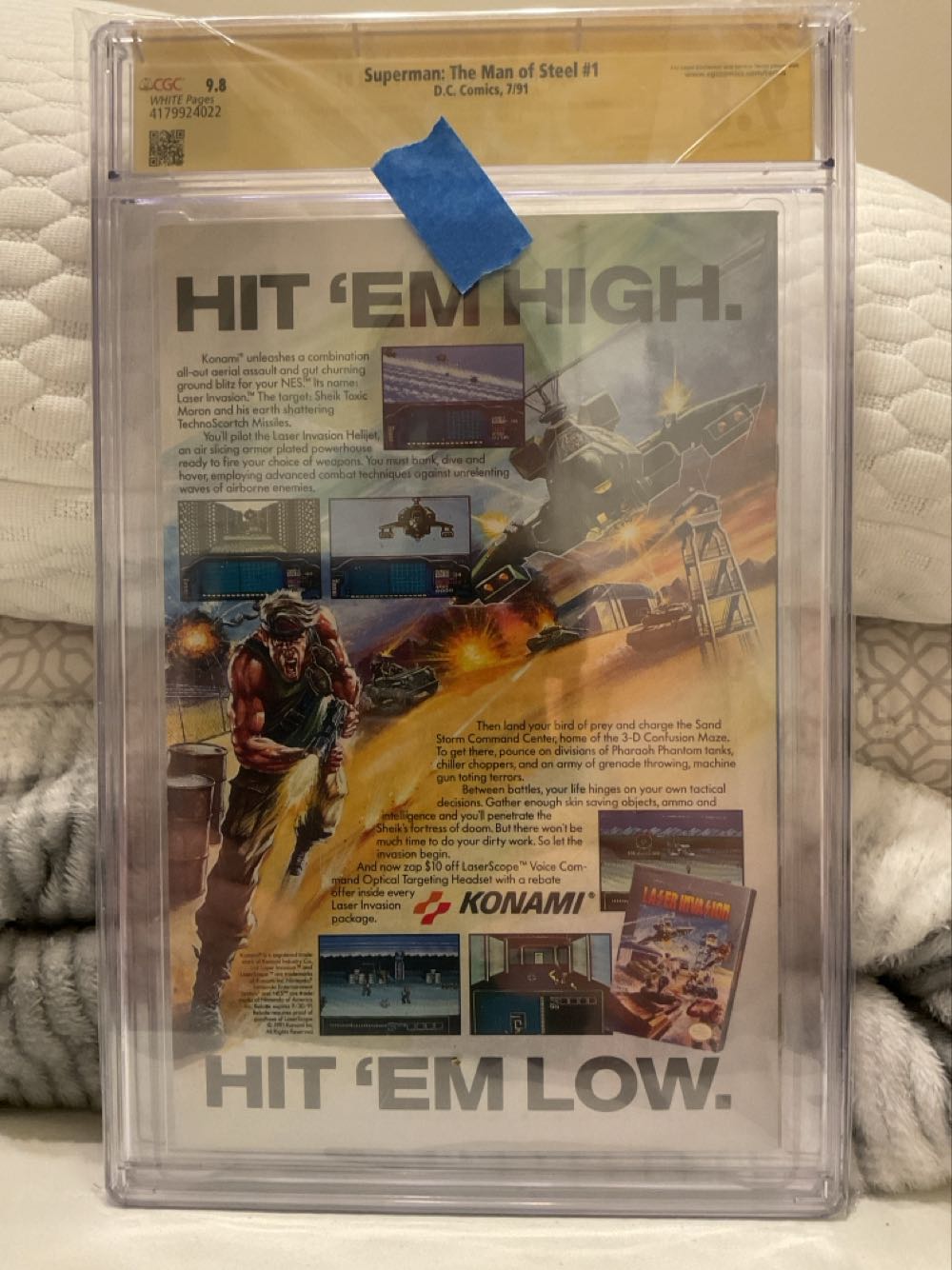 Superman: The Man Of Steel (1991) - DC Comics (1 - Jul 1991) comic book collectible [Barcode 070989308015] - Main Image 3