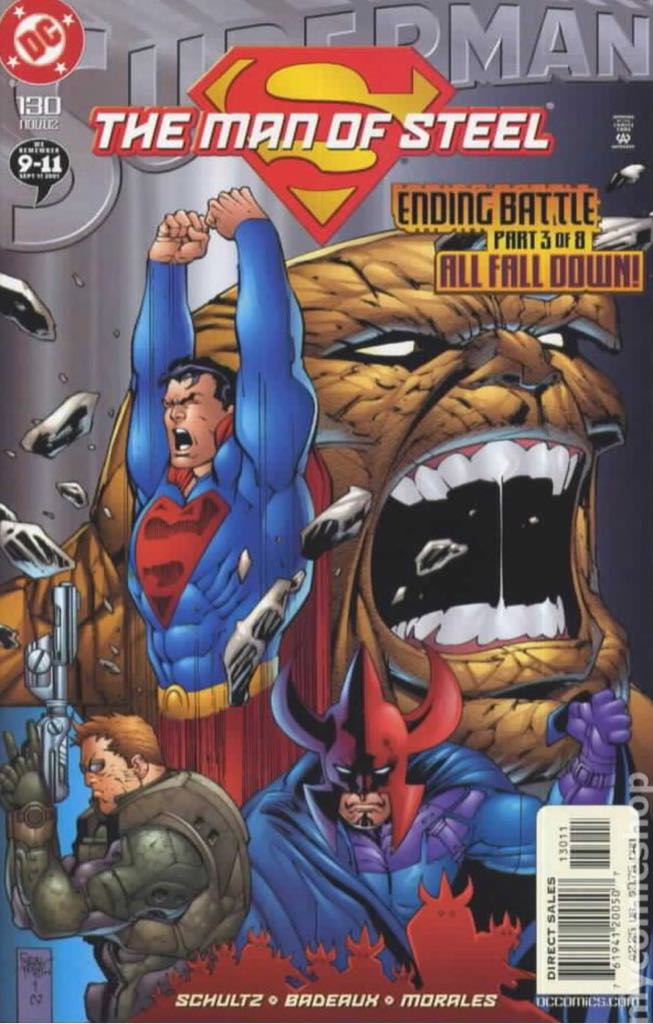 Superman: The Man Of Steel - DC (130 - Nov 2002) comic book collectible [Barcode 070989308015] - Main Image 1