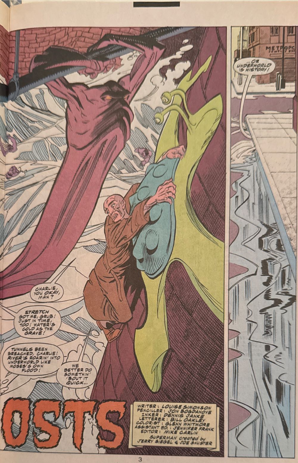 Superman The Man Of Steel: Funeral For A Friend/7 - DC (21 - 03/1993) comic book collectible - Main Image 4