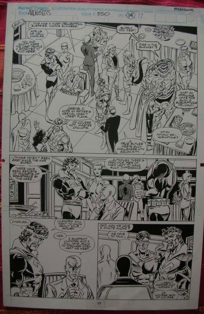 Avengers - Marvel Comics Group (350 - Aug 1992) comic book collectible [Barcode 071486024583] - Main Image 3