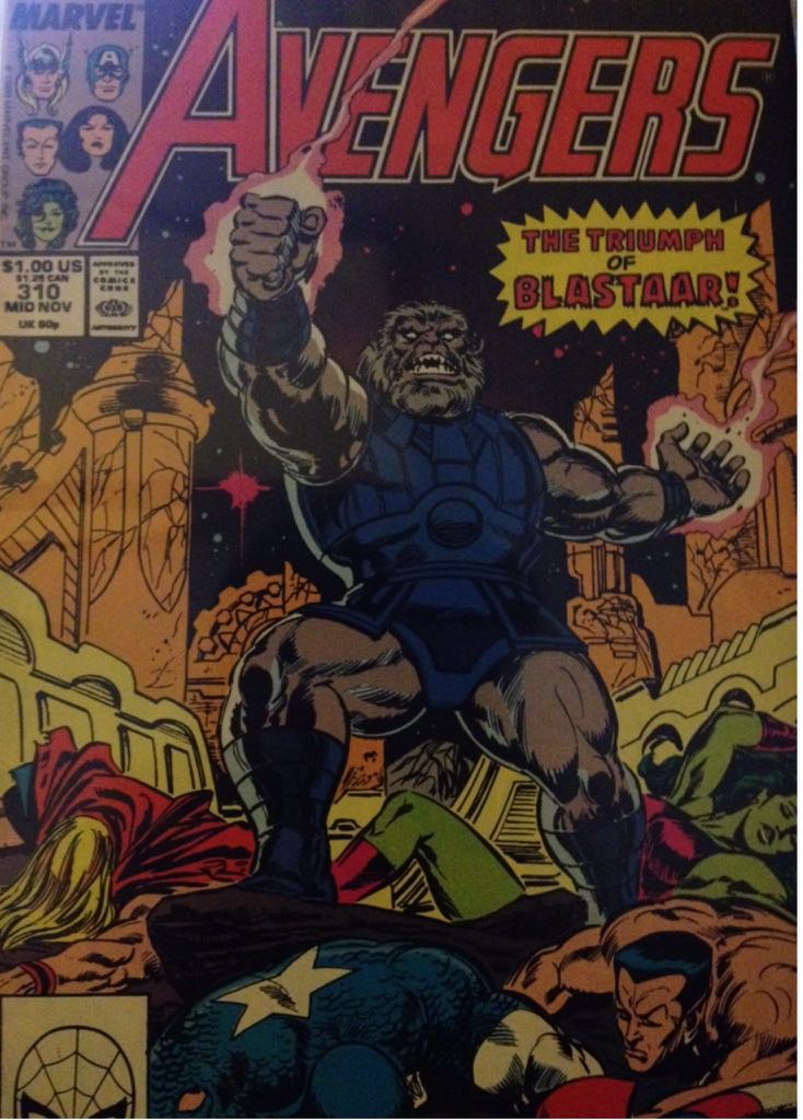 Avengers - Marvel (310 - Nov 1989) comic book collectible - Main Image 1