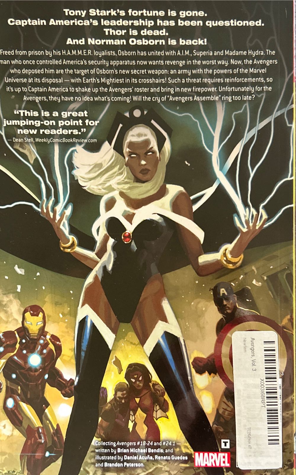 Avengers Vol. 3 - Marvel Comics (18-24.1) comic book collectible [Barcode 9780785151173] - Main Image 2