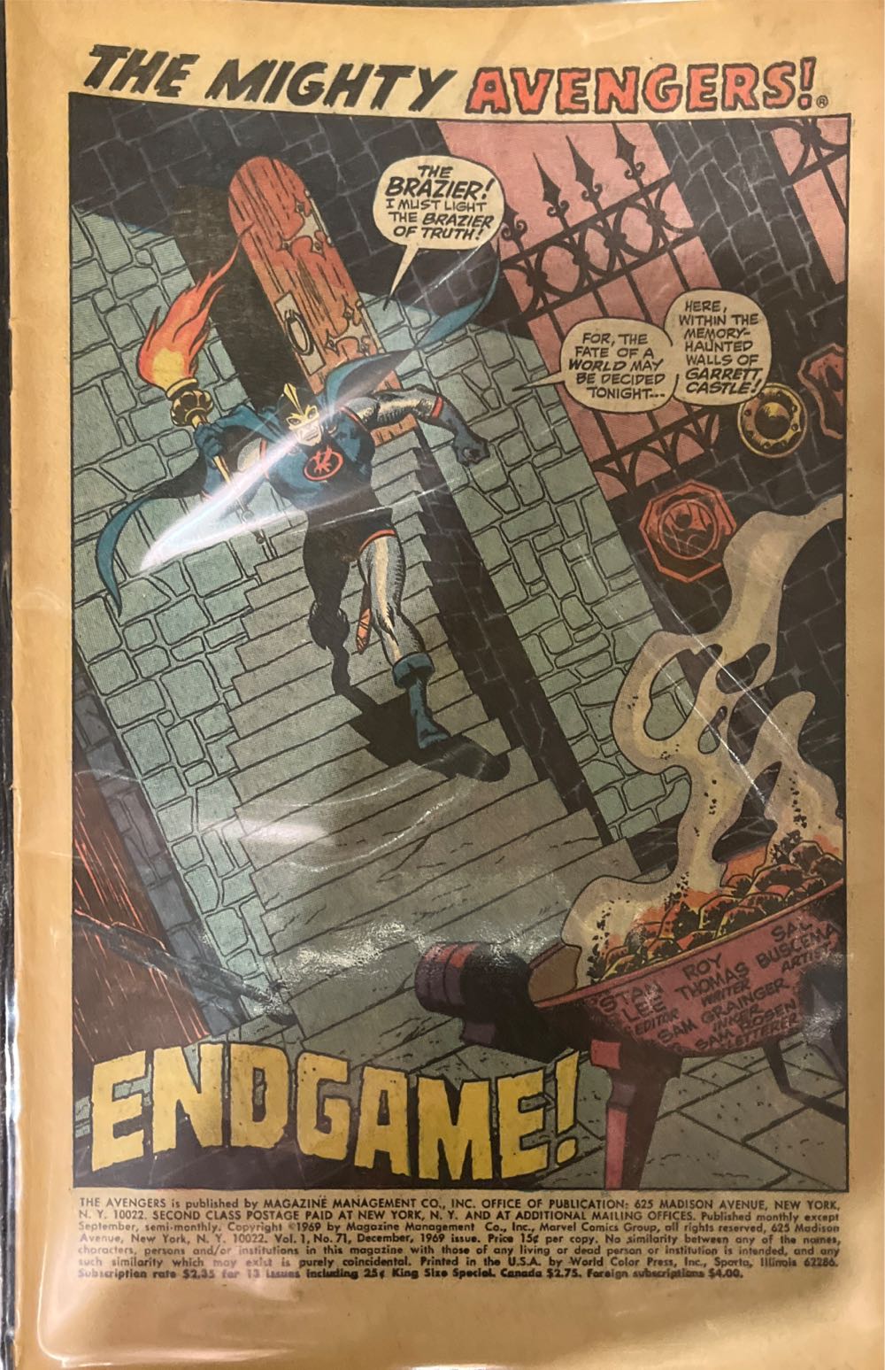 Avengers  (71) comic book collectible - Main Image 2