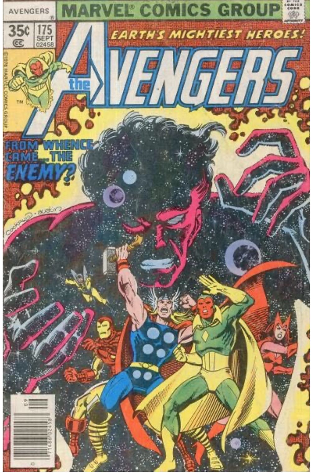 The Avengers - Marvel Comics Group (175 - Sep 1978) comic book collectible - Main Image 2