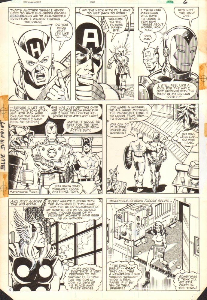 Avengers - Marvel Comics Group (227 - Jan 1983) comic book collectible - Main Image 4