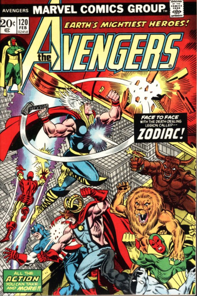 Avengers - Marvel Comics Group (120 - Feb 1974) comic book collectible - Main Image 1