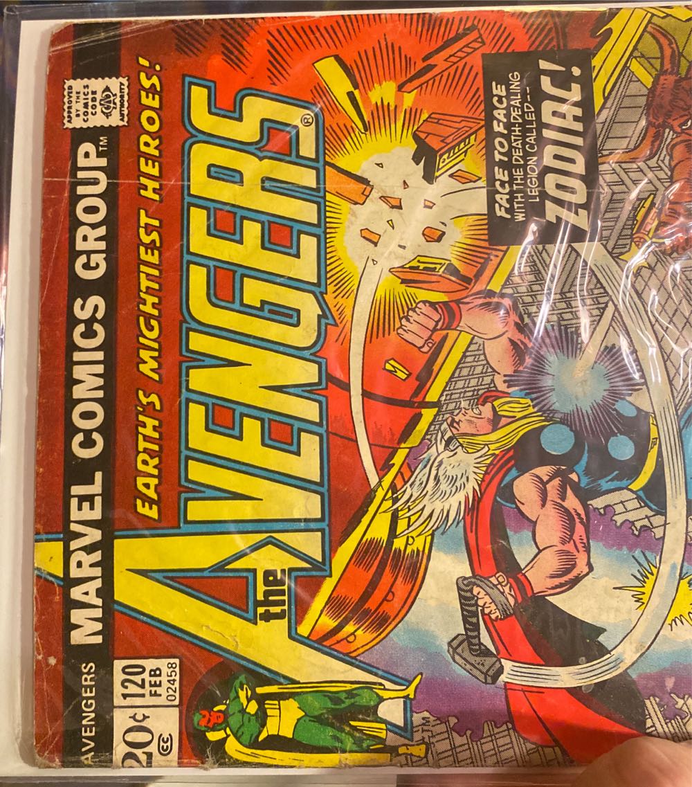Avengers - Marvel Comics Group (120 - Feb 1974) comic book collectible - Main Image 3