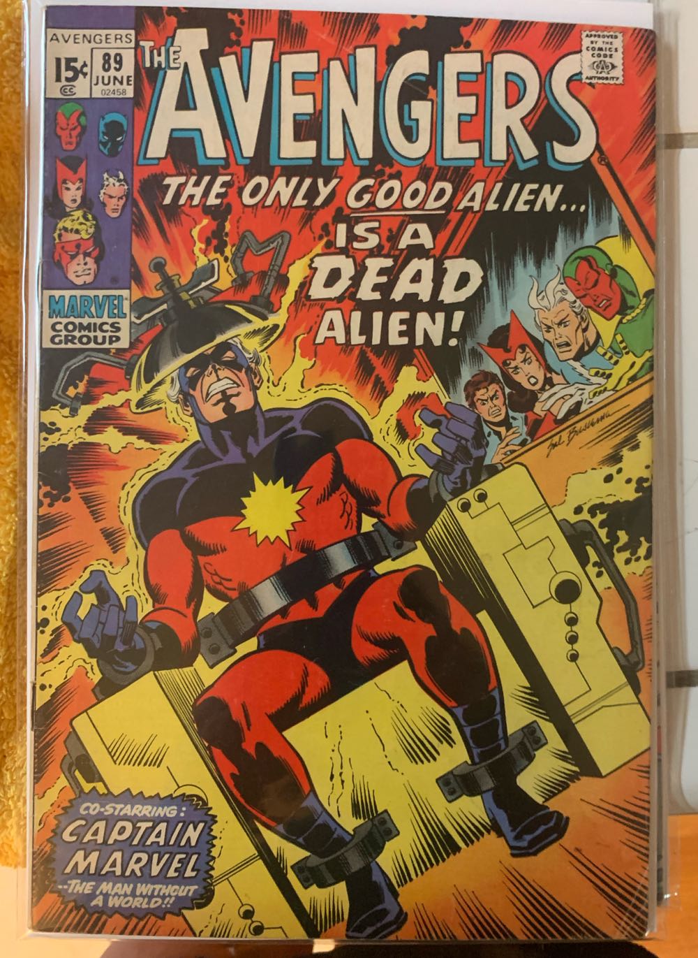 The Avengers - Marvel Comics (89 - 06/1971) comic book collectible - Main Image 2