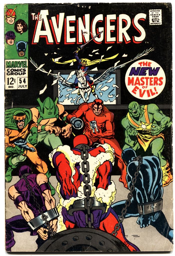 Avengers, The - Marvel Comics Group (54 - Jul 1968) comic book collectible - Main Image 2