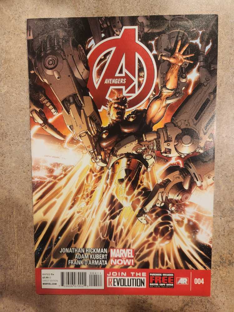 Avengers - Marvel Comics (4 - 2013-03-01) comic book collectible [Barcode 75960607902500411] - Main Image 2