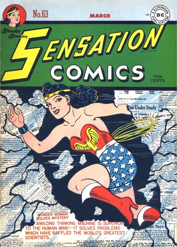 Sensation Comics - DC Comics (1 - May 1999) comic book collectible [Barcode 761941216805] - Main Image 4