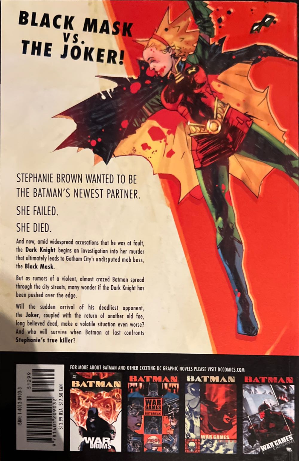 Batman: Vol. 4-War Games: War Crimes - DC (809) comic book collectible [Barcode 9781401209032] - Main Image 2