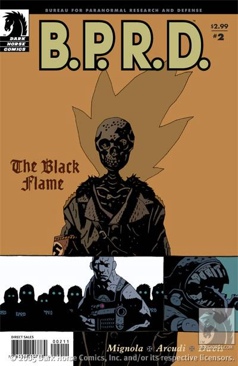 B.P.R.D.: The Black Flame - Dark Horse Comics (2 - Oct 2005) comic book collectible [Barcode 761568107784] - Main Image 1