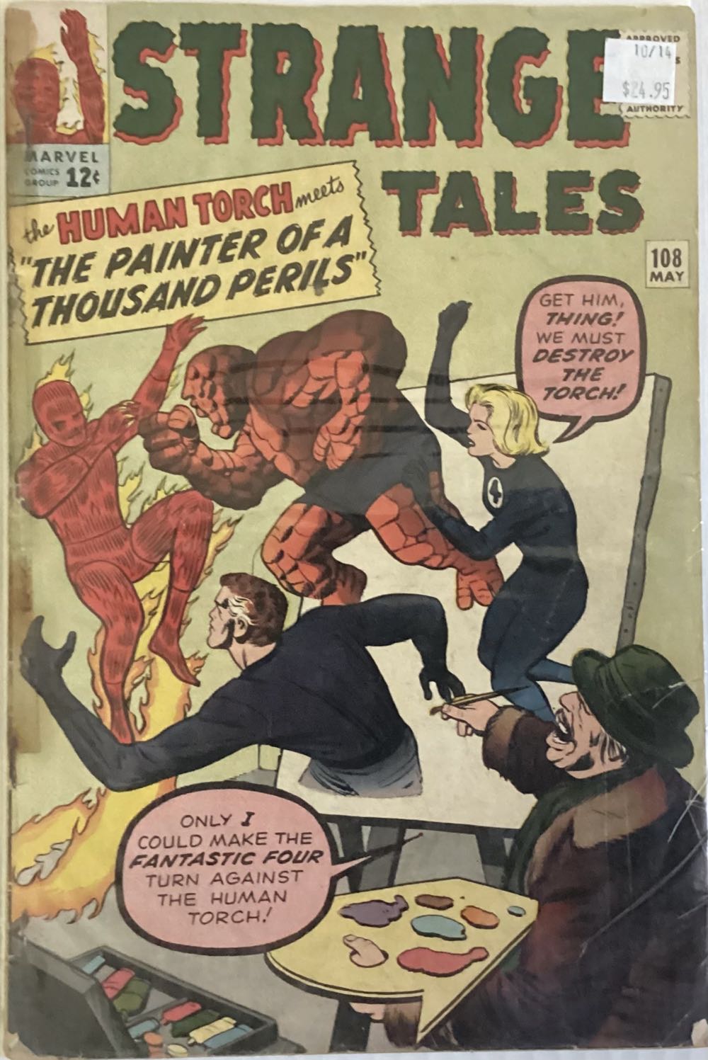 Strange Tales - Marvel (108 - May 1963) comic book collectible [Barcode 7412555] - Main Image 2
